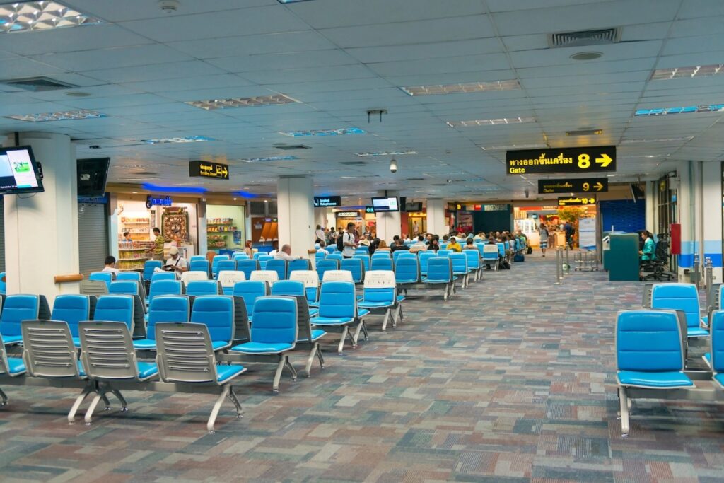 Aeropuerto de Phuket en Tailandia