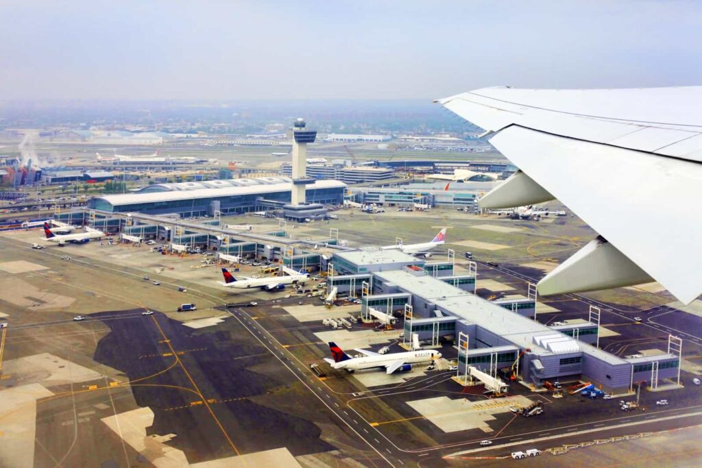 El aeropuerto JFK de Nueva York