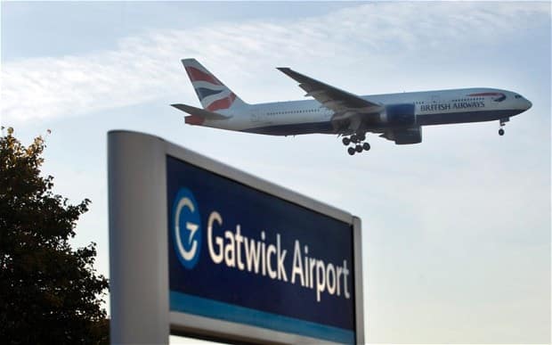 El aeropuerto de Gatwick