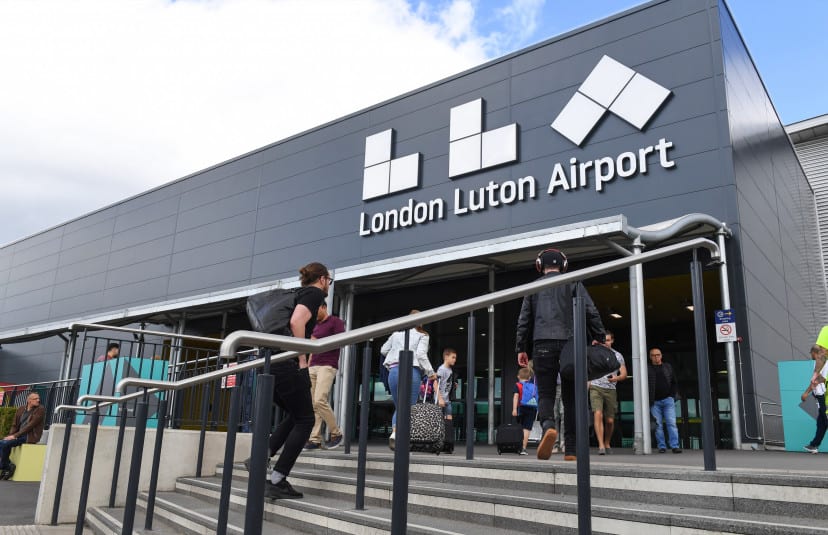 El aeropuerto de Luton