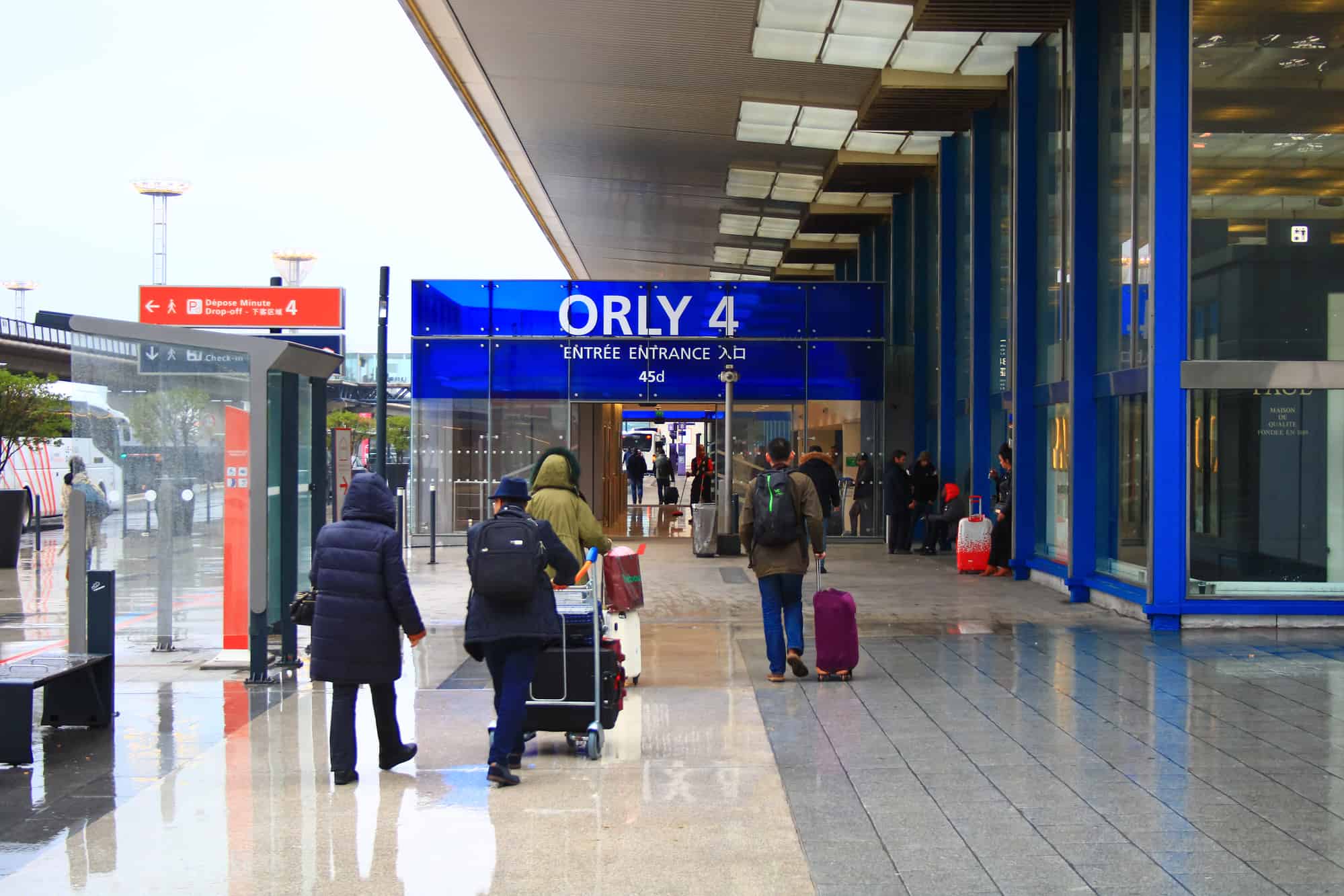 El aeropuerto de Orly en París