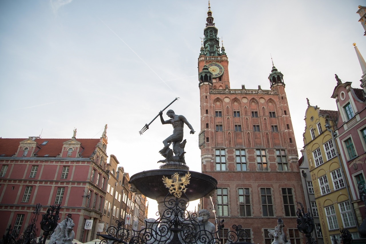 Del aeropuerto de Gdansk al centro - guía de transporte 10 El ayuntamiento de Gdansk