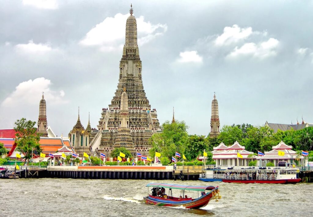 Vista de Bangkok, Tailandia