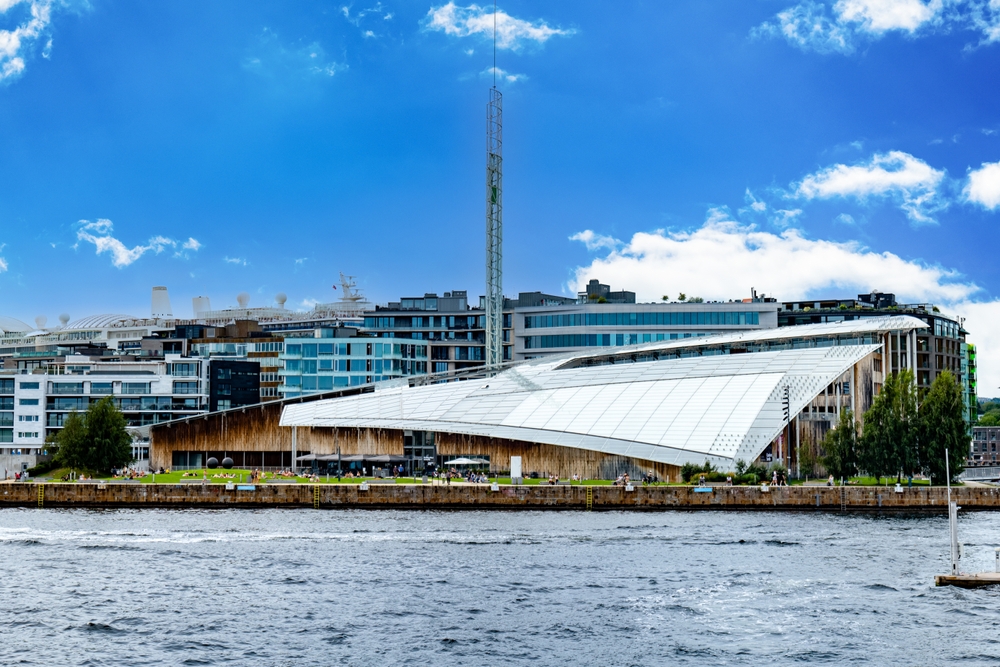 El Museo Astrup Fearnley en Tjuvholmen, Oslo