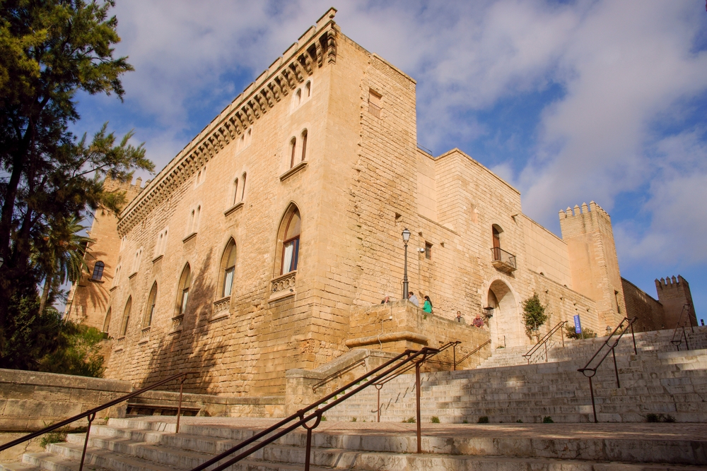 El Palacio Real de La Almudaina en Palma de Mallorca