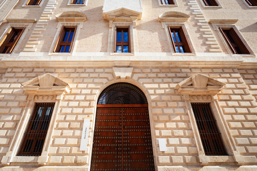 El Palacio de la Aduana, sede del Museo de Málaga