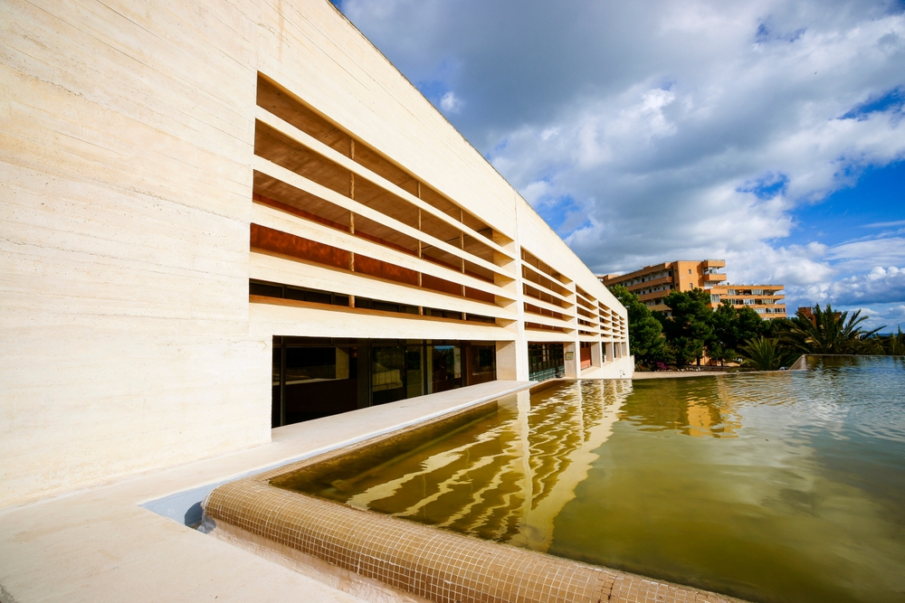 El edificio de Moneo en la Fundació Pilar i Joan Miró de Palma