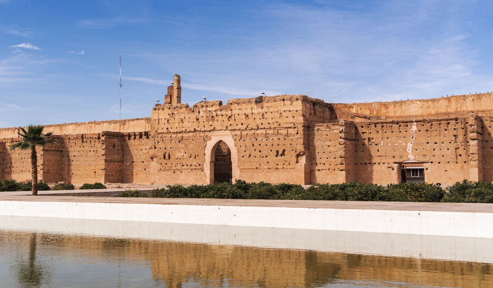 ¿Dónde alojarse en Marrakech? Las 5 mejores zonas y buenos hoteles 8 El palacio El Badi en la Kasbah de Marrakech