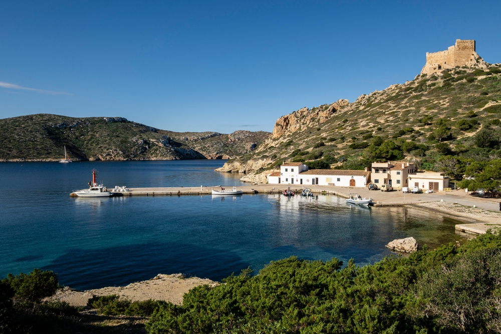 El parque nacional de Cabrera, al sur de Mallorca