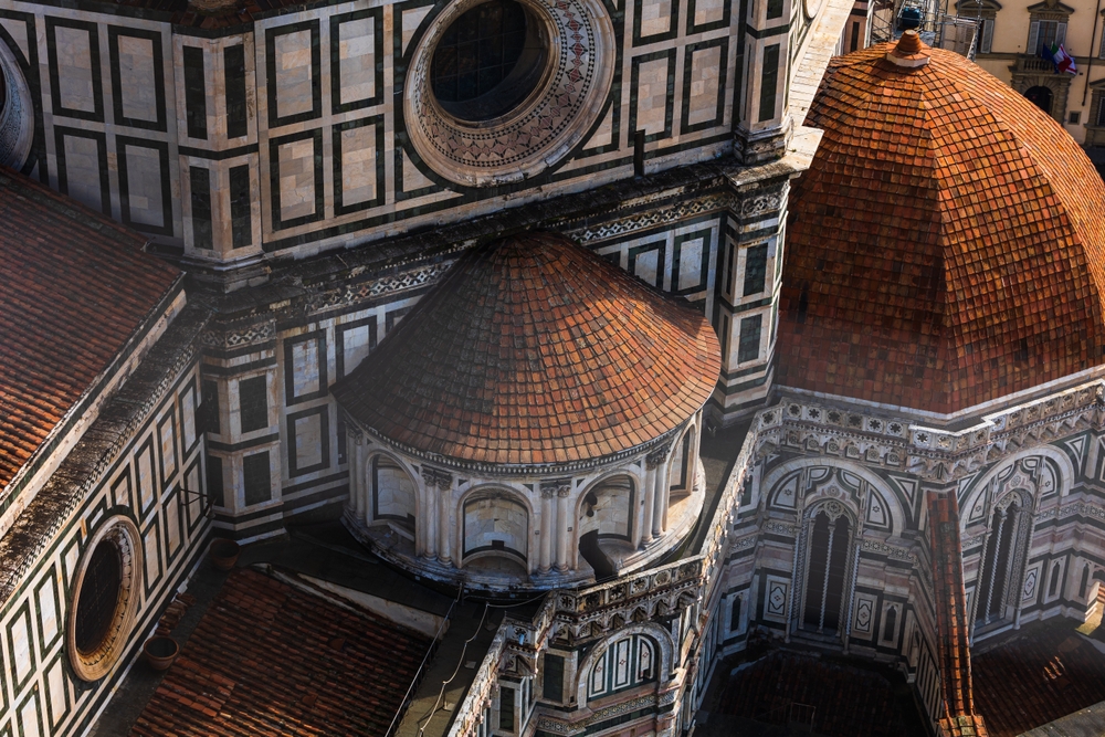 Qué ver en Florencia: las 20 mejores cosas que hacer 23 La cúpula de Brunelleschi en la catedral de Florencia vista desde arriba