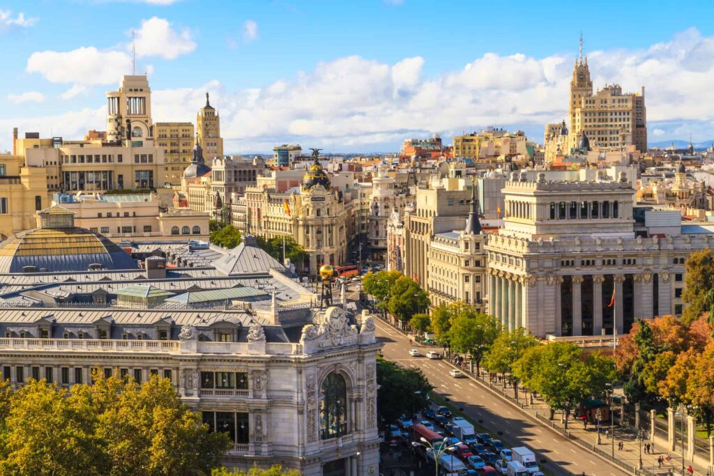 Centro de Madrid y Gran Vía