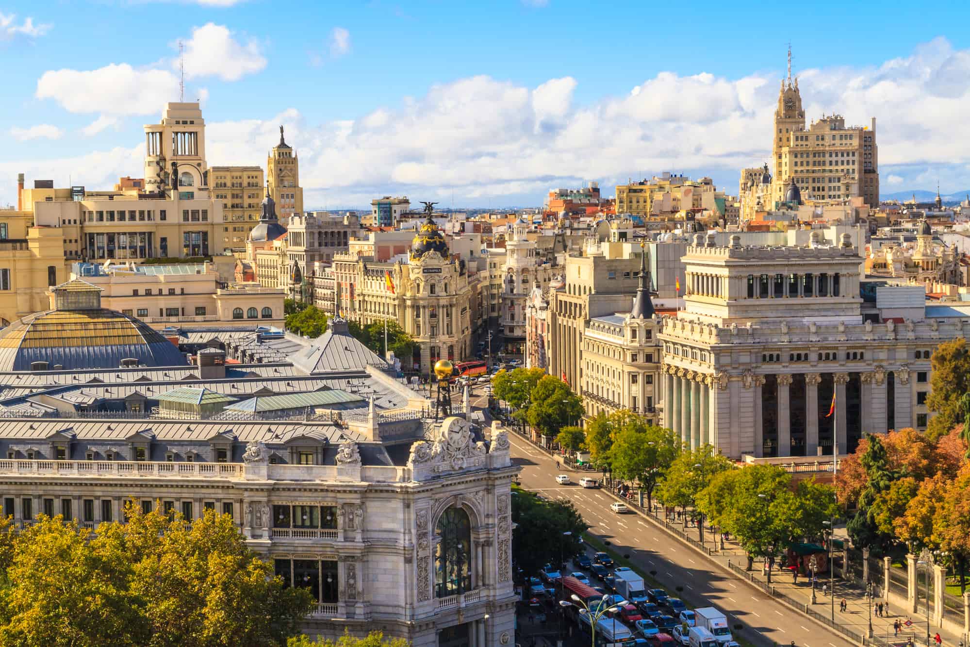 Centro de Madrid y Gran Vía