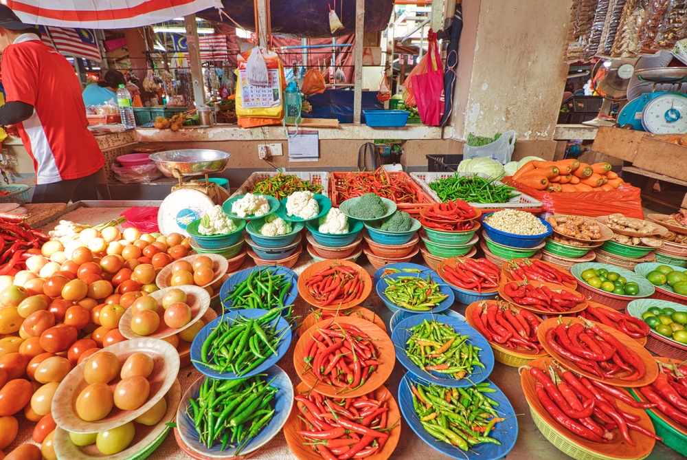 Del aeropuerto de Kuala Lumpur al centro - guía de transporte 15 Puestos de Chow Kit Market en Kuala Lumpur
