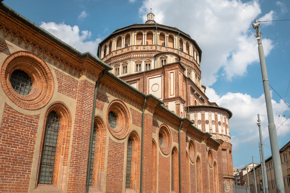 Qué ver en Milán: 20 lugares, museos y excursiones 24 Santa Maria delle Grazie en Milán, donde se conserva La última cena