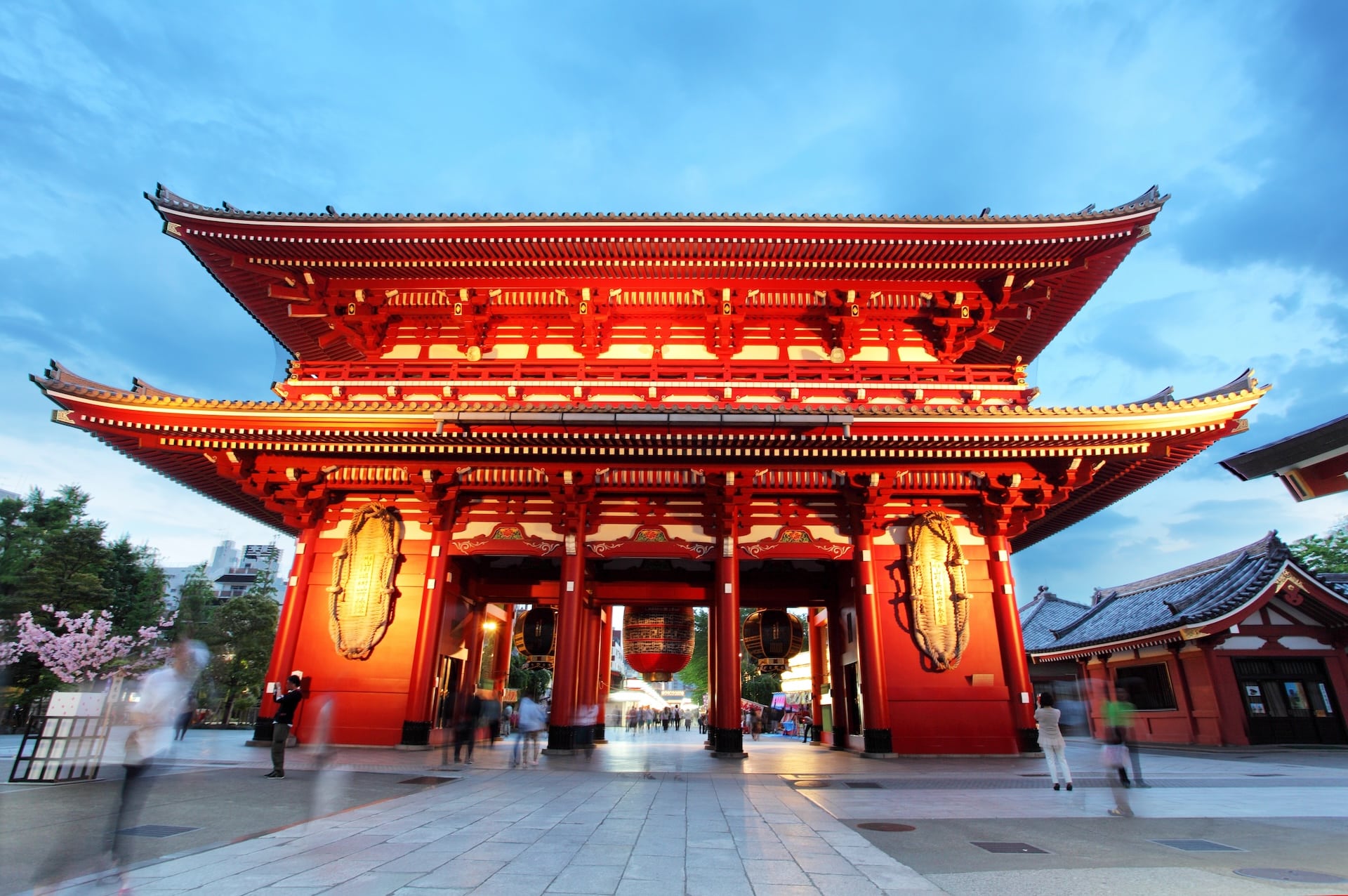 El templo Senso-ji en Asakusa, Tokio