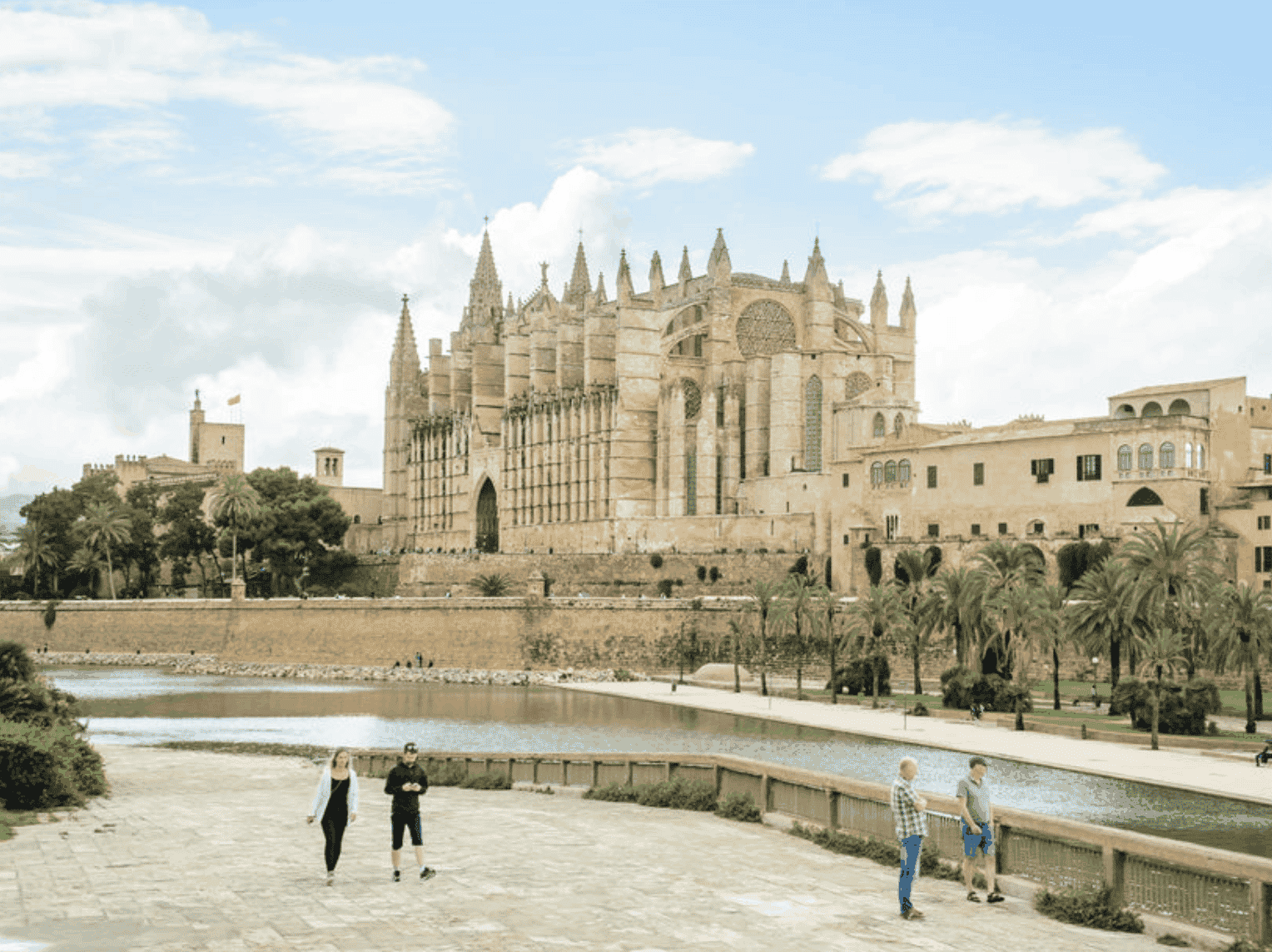 La catedral de Palma (La Seu), en Mallorca