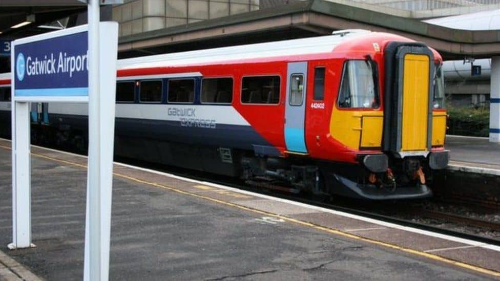De Gatwick a Londres - guía de transporte 12 El tren Gatwick Express