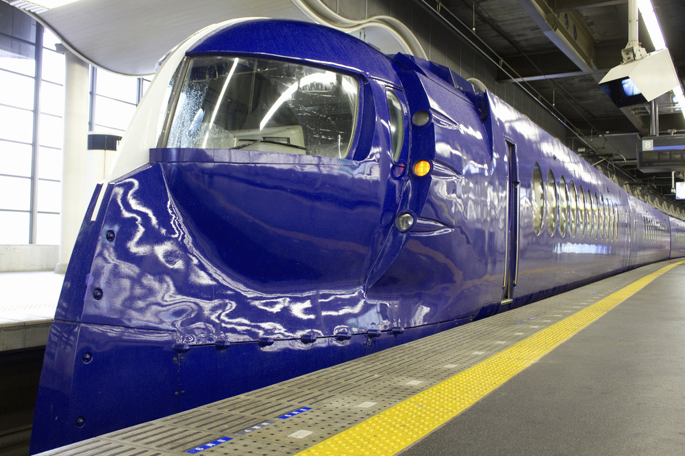 Del aeropuerto de Kansai a Osaka y Kioto - guía de transporte 10 El tren expreso Rapi:t en la estación Nankai Namba