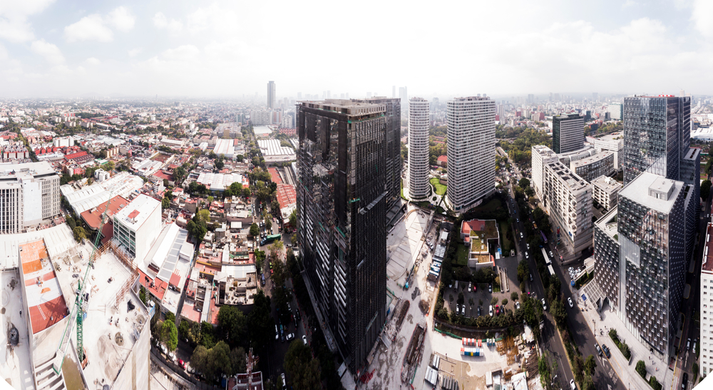 ¿Dónde alojarse en Ciudad de México? Las 6 mejores zonas y buenos hoteles 13 Vista aérea de Polanco en Ciudad de México