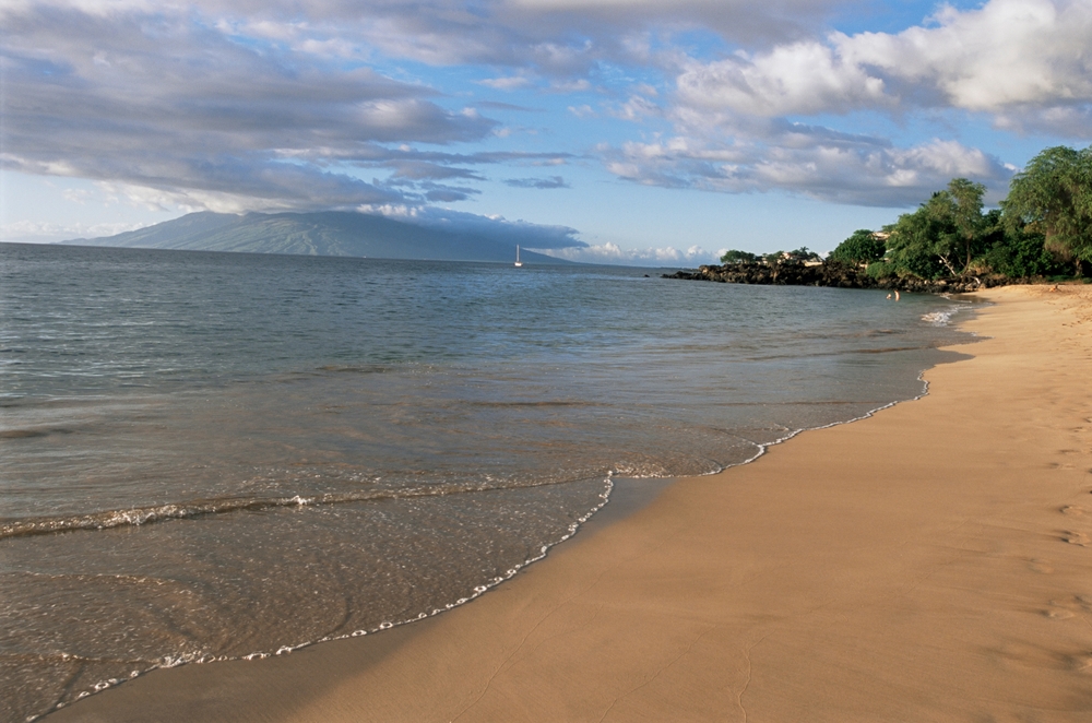 Wailea Beach, en la costa sur de Maui