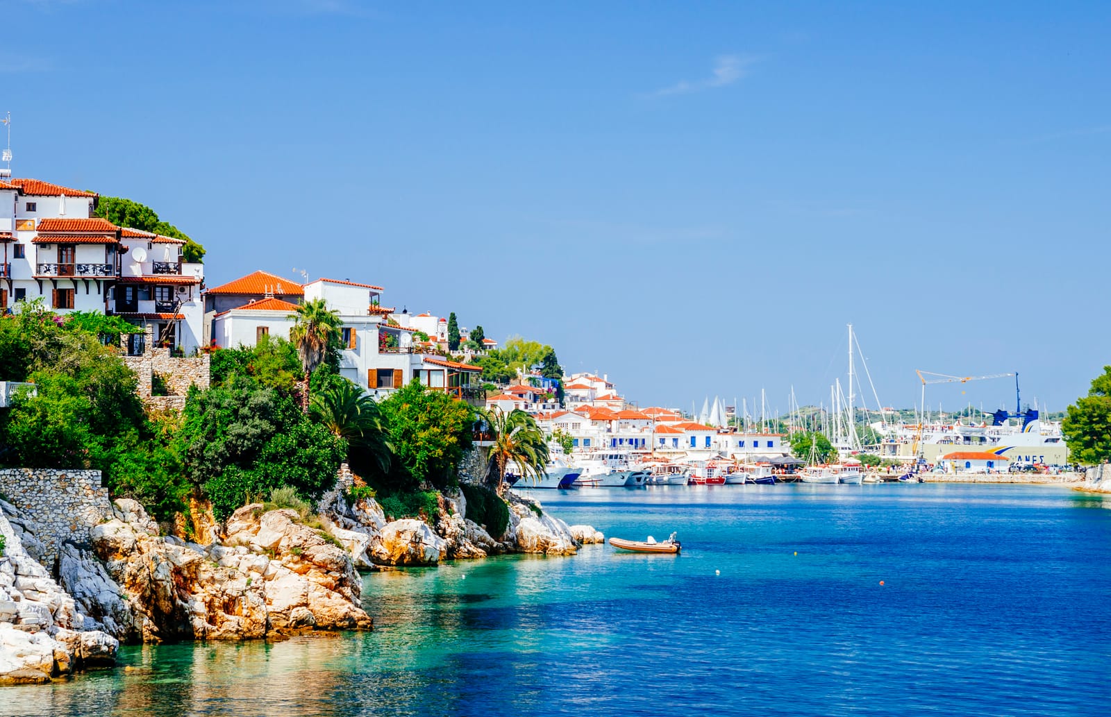 Dónde alojarse en Skiathos, Grecia