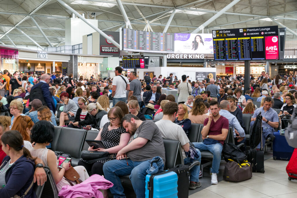 El aeropuerto de Stansted, a las afueras de Londres