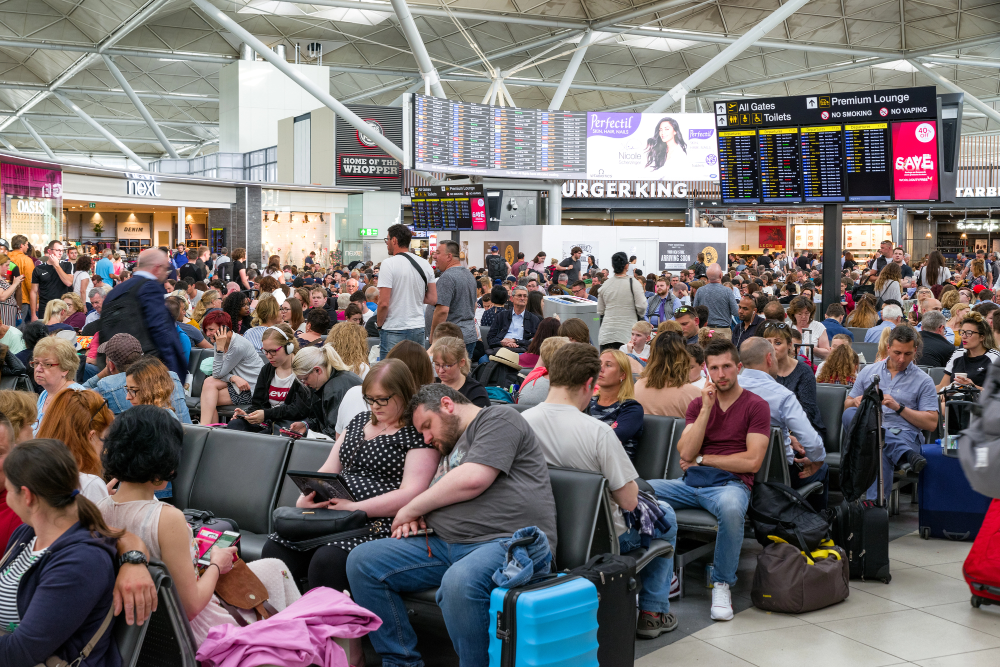 El aeropuerto de Stansted, a las afueras de Londres