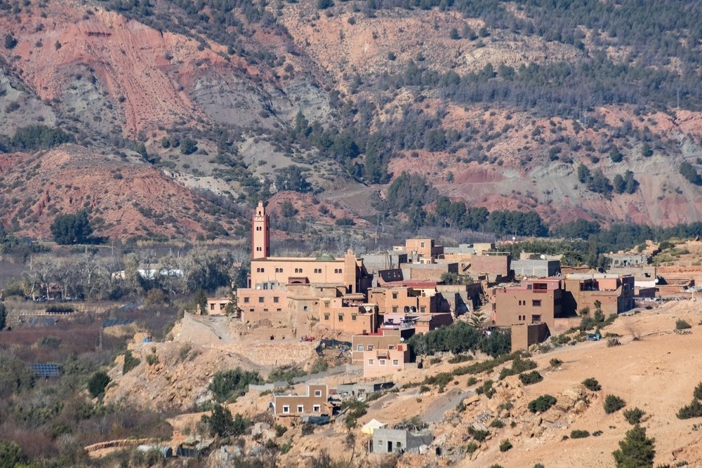 ¿Dónde alojarse en Marruecos? Las 7 mejores zonas y buenos hoteles 11 La aldea de Imlil en el valle de los montes Atlas en Marruecos