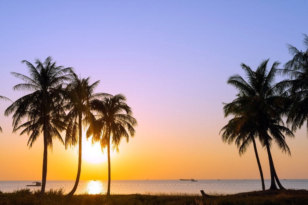 ¿Dónde alojarse en Vietnam? Las 9 mejores zonas y buenos hoteles 20 Atardecer sobre Long Beach en la isla de Phu Quoc