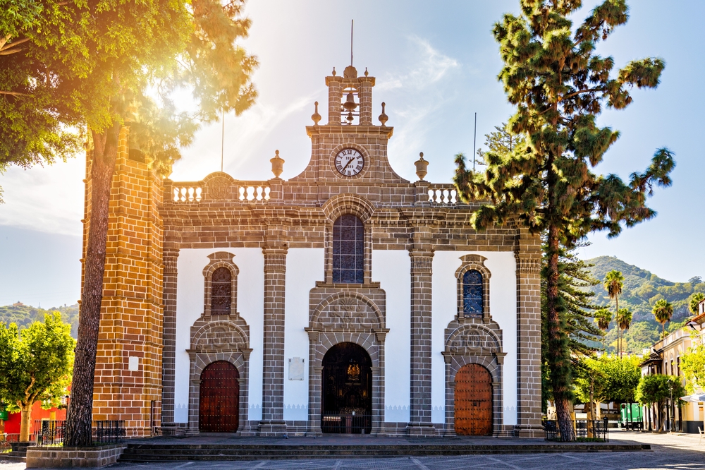 La basílica de Nuestra Señora del Pino en Teror, Gran Canaria