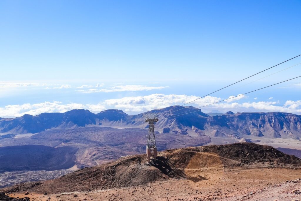 Qué ver en Tenerife: las 18 mejores cosas que hacer 21 Cabina del teleférico subiendo al Teide