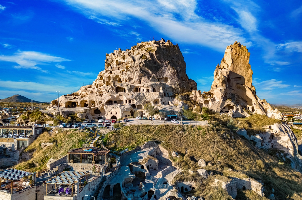 ¿Dónde alojarse en Capadocia? Los 6 mejores pueblos y buenos hoteles 10 El castillo de Uçhisar, en la provincia de Nevşehir, en Capadocia