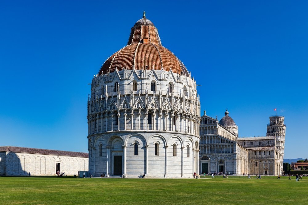 Dónde alojarse en Pisa: la Torre Inclinada y la catedral en la Piazza dei Miracoli