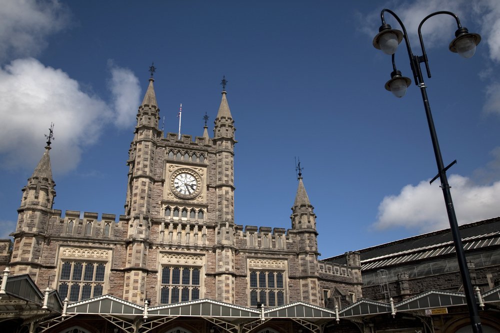 Edificio de la estación Bristol Temple Meads en Redcliffe
