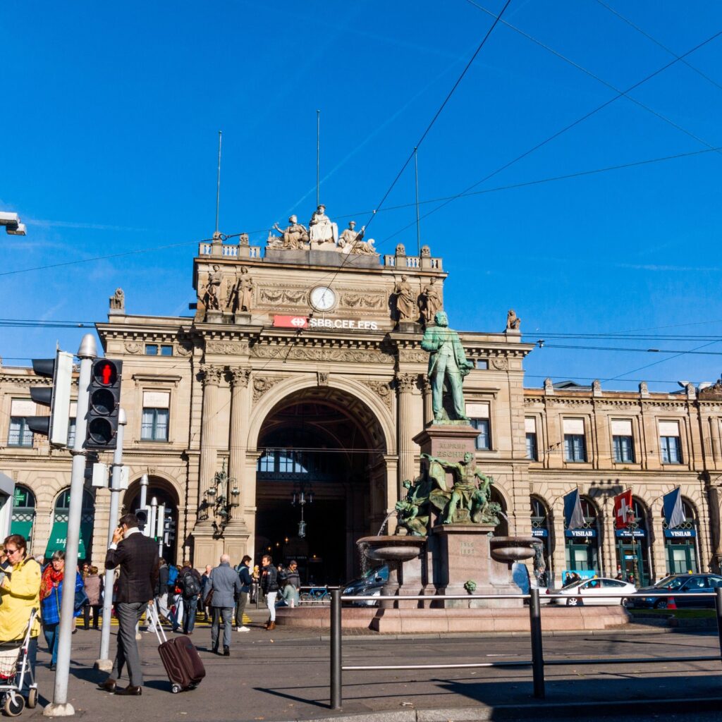 La estación central Zürich HB