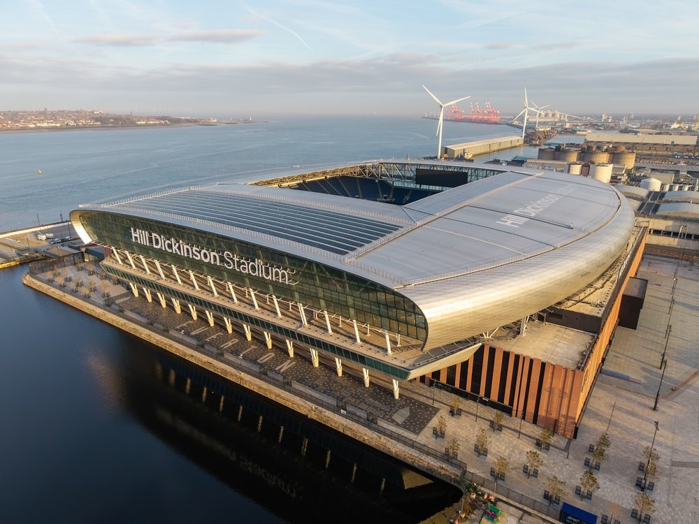 Qué ver en Liverpool: The Beatles, Anfield y otros 16 motivos para ir 26 El Hill Dickinson Stadium del Everton junto a Bramley-Moore Dock en Liverpool