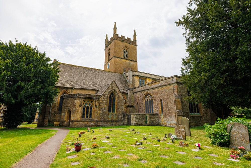 La iglesia de St Edward en Stow-on-the-Wold