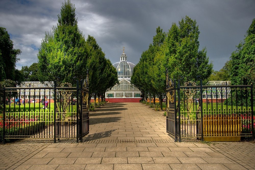 El invernadero de Queen's Park en Southside, Glasgow