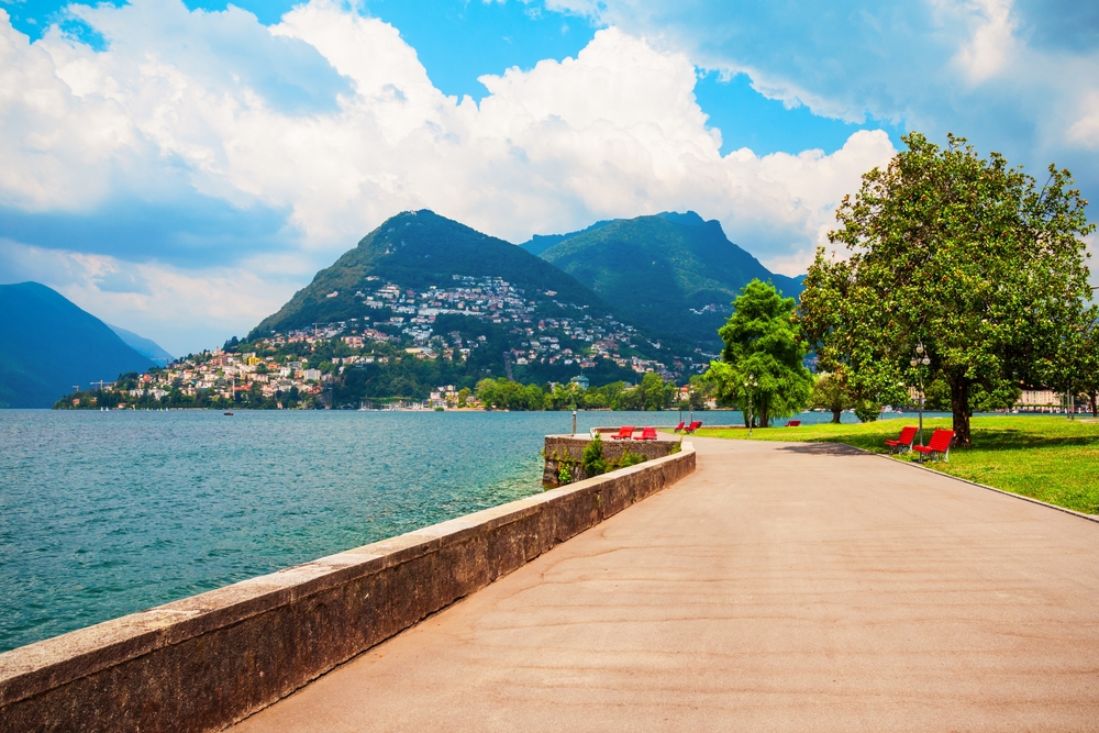 ¿Dónde alojarse en Suiza? Los 7 mejores pueblos y buenos hoteles 16 Lugano y el lago de Lugano, en el sur de Suiza