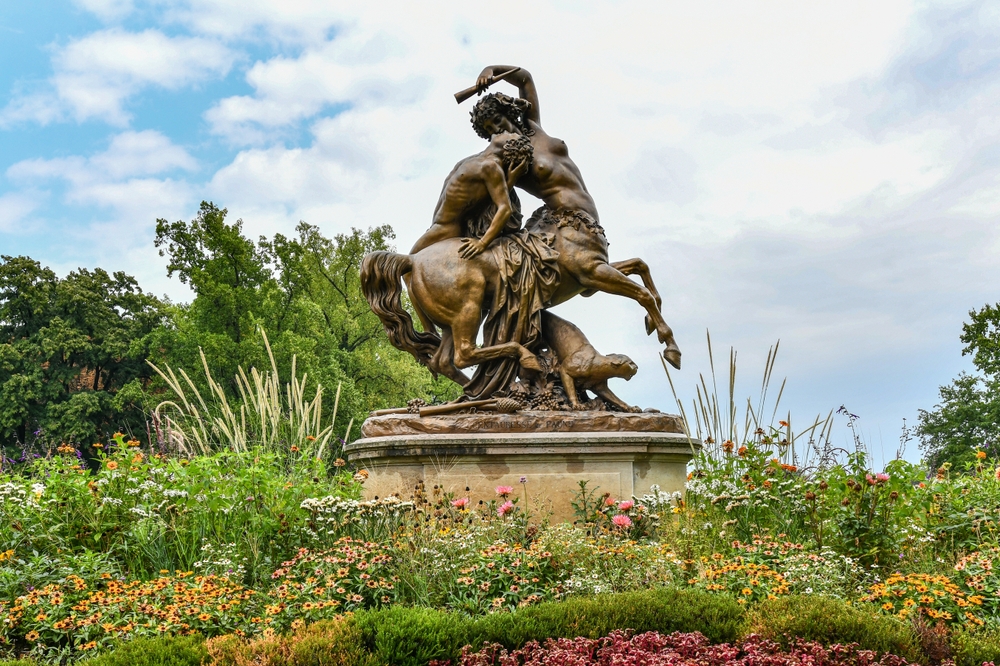 El Parc de la Tête d'Or, junto a Les Brotteaux, en Lyon