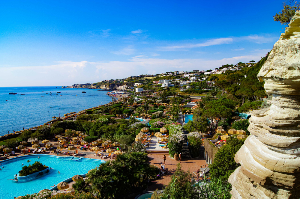 El parque termal Giardini Poseidon en Citara, en Ischia