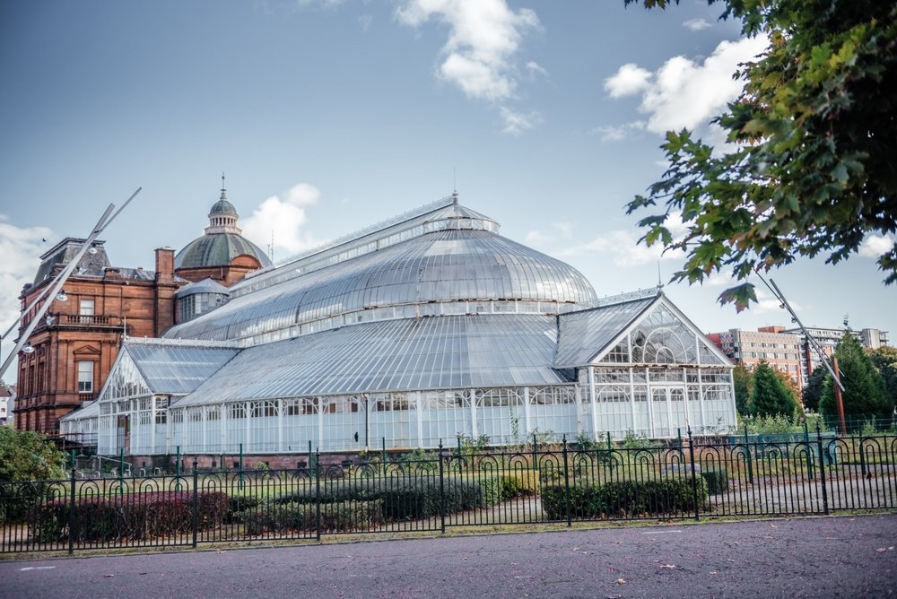 Qué ver en Glasgow - 18 cosas que hacer, y la mayoría no cuestan nada 29 People's Palace y el invernadero Winter Gardens en el parque Glasgow Green