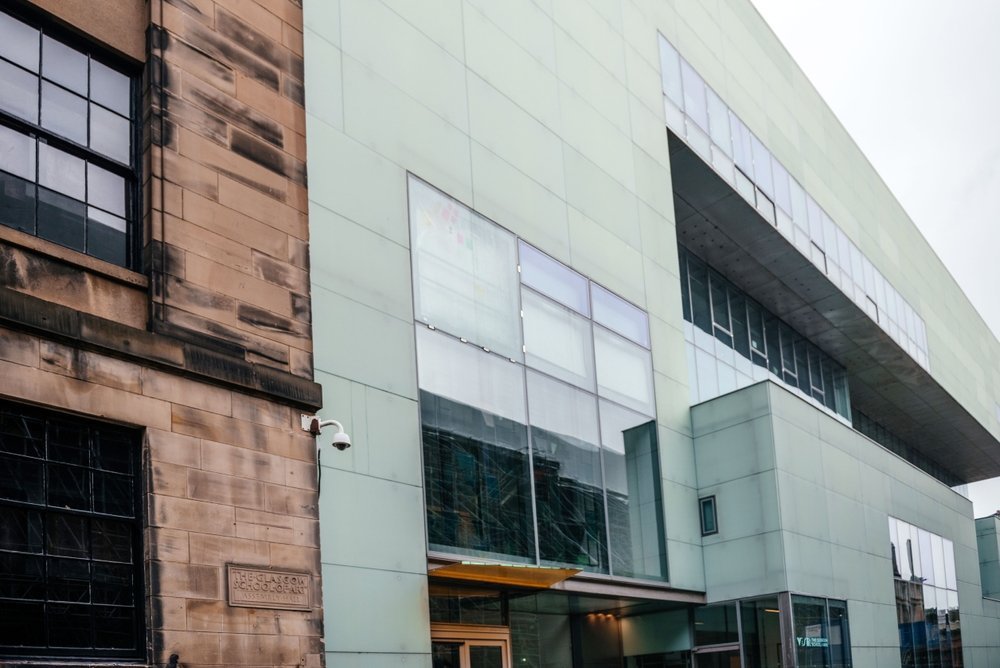 Qué ver en Glasgow - 18 cosas que hacer, y la mayoría no cuestan nada 25 El Reid Building de la Glasgow School of Art en Renfrew Street, en Glasgow