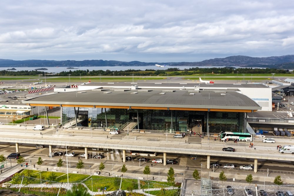 La terminal del aeropuerto de Bergen-Flesland