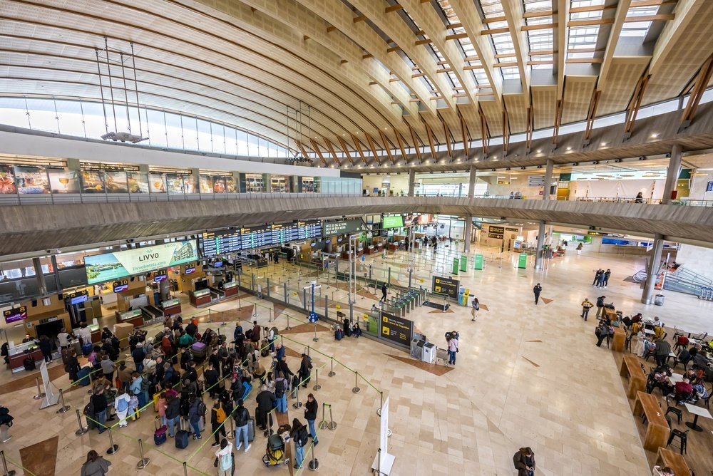 La terminal del aeropuerto de Tenerife Norte