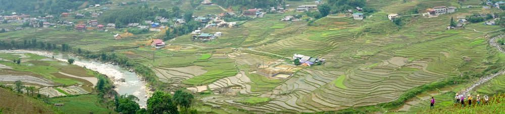 ¿Dónde alojarse en Vietnam? Las 9 mejores zonas y buenos hoteles 13 Terrazas de arroz en el valle de Muong Hoa, cerca de Sapa, en el norte de Vietnam