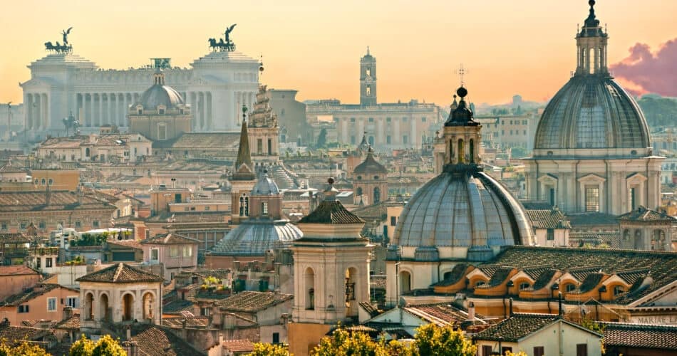 Qué hacer en Roma: vista de la ciudad
